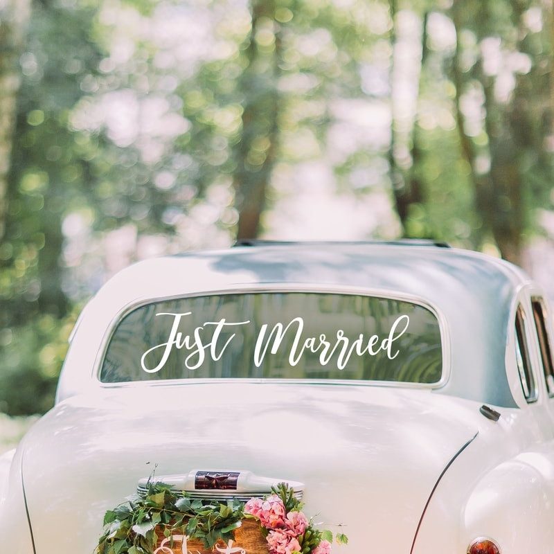 4 Ideas para decorar el coche de bodas